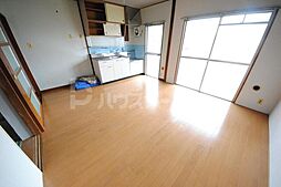 舎人吉岡ハイツ 305 3階2DKのリビング/ダイニング