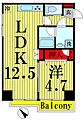 北千住ダイヤモンドマンション2階13.5万円