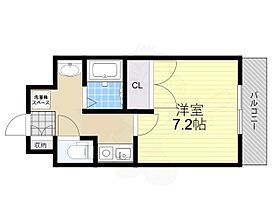 クレセール杉ヶ町  ｜ 奈良県奈良市杉ヶ町（賃貸マンション1K・5階・24.48㎡） その2