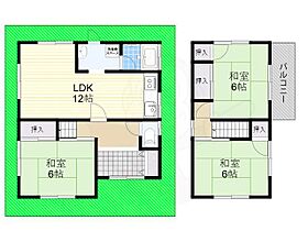 奈良県奈良市大森西町（賃貸一戸建3LDK・1階・70.37㎡） その2