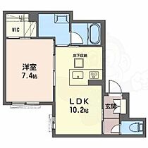 クオリスタ奈良  ｜ 奈良県奈良市大宮町２丁目（賃貸マンション1LDK・1階・44.11㎡） その2