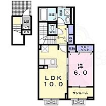 アネモスヒルズ天理2  ｜ 奈良県天理市丹波市町（賃貸アパート1LDK・2階・49.09㎡） その2