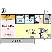 楓A棟  ｜ 奈良県奈良市大森町（賃貸アパート1LDK・1階・43.94㎡） その2