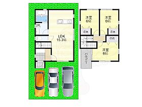 奈良県奈良市四条大路南町（賃貸一戸建3LDK・1階・77.00㎡） その2