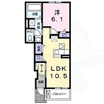 クレストール2  ｜ 奈良県天理市石上町（賃貸アパート1LDK・1階・42.39㎡） その2