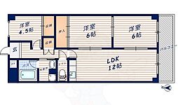 間取図画像 3LDK