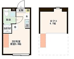 間取図画像 ワンルーム