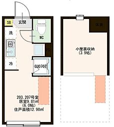 間取図画像 ワンルーム