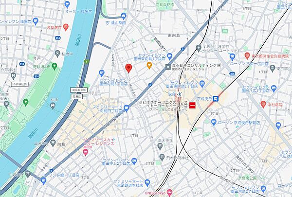 ＬＩＭＥ　ＲＥＳＩＤＥＮＣＥ　ＨＩＫＩＦＵＮＥ（ライムレジデ 320｜東京都墨田区東向島１丁目(賃貸マンション2LDK・3階・48.26㎡)の写真 その22