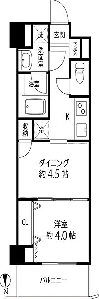 デュオステージ白金高輪（DuoStage白金高輪） 802｜東京都港区白金１丁目(賃貸マンション1DK・8階・30.05㎡)の写真 その2