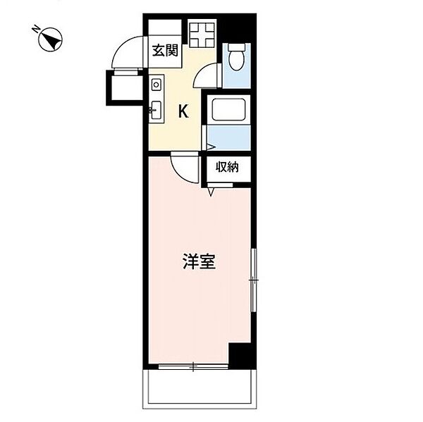 プレール三田 114｜東京都港区三田５丁目(賃貸マンション1K・1階・23.49㎡)の写真 その2