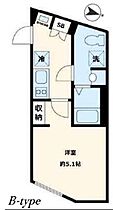 アグレシオ武蔵小山 302 ｜ 東京都品川区荏原５丁目11-17(仮)（賃貸マンション1K・3階・21.41㎡） その2