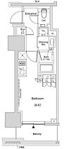 ザ・パークハビオ新中野 1505 ｜ 東京都中野区本町４丁目30-24（賃貸マンション1R・15階・26.35㎡） その2