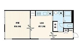 アグレシオ武蔵小山 403 ｜ 東京都品川区荏原５丁目11-17(仮)（賃貸マンション1LDK・4階・45.65㎡） その2