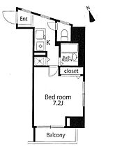 パークウェル麻布 605 ｜ 東京都港区東麻布２丁目20-9（賃貸マンション1K・6階・23.13㎡） その2