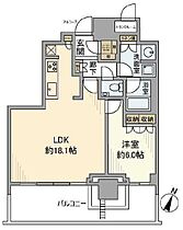 ザ・コート神宮外苑 418 ｜ 東京都渋谷区神宮前２丁目2-39（賃貸マンション1LDK・4階・56.78㎡） その2