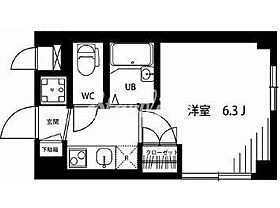 グリュック　リーリエ 102 ｜ 東京都品川区大井１丁目34-13（賃貸マンション1K・1階・20.70㎡） その2