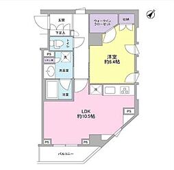 スタイリオ中延駅前 708 7階1LDKの間取り