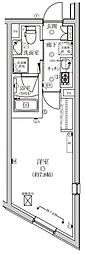ベルシードステアー武蔵小山 1Kの間取図画像