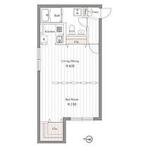 ZESTY桜新町 0304 ｜ 東京都世田谷区弦巻（賃貸マンション1LDK・3階・48.54㎡） その2