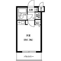 オリンポス大森 0102 ｜ 東京都大田区大森南（賃貸マンション1R・1階・16.50㎡） その2