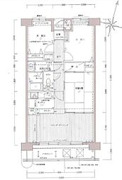 ニュー春日部ダイヤモンドマンション 2SLDKの間取図画像