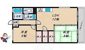 Prairieくずは  ｜ 大阪府枚方市南楠葉１丁目（賃貸マンション2LDK・1階・55.00㎡） その2