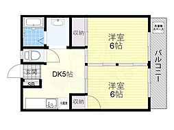 白川マンション 2階
