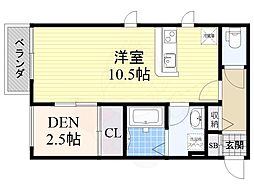 ベルリード郡津 1階