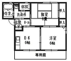 さくらハイツ 102 ｜ 兵庫県高砂市高砂町藍屋町（賃貸アパート2DK・1階・42.78㎡） その2