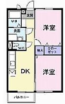 ハイムソレイユＡ 102 ｜ 兵庫県高砂市米田町米田（賃貸アパート2DK・1階・46.13㎡） その2