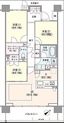 間取図画像 3LDK