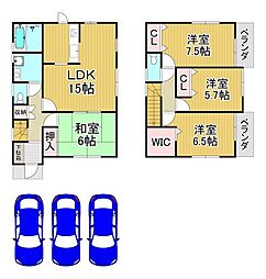 川西市大和東4丁目　中古一戸建て