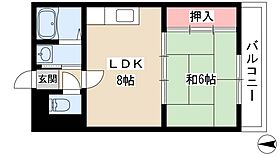 サンハイツ高蔵  ｜ 愛知県名古屋市熱田区夜寒町3-4（賃貸アパート1LDK・3階・33.00㎡） その2