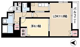 CASA BIANCA  ｜ 愛知県名古屋市中区新栄1丁目46-4（賃貸マンション1LDK・3階・50.15㎡） その2