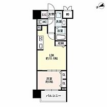 ザ・シンフォニア新栄THE SINFONIA SHINSAKAE  ｜ 愛知県名古屋市中区新栄2丁目37-9（賃貸マンション1LDK・11階・39.53㎡） その2