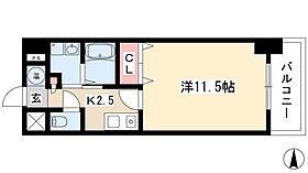 CASSIA錦本町通  ｜ 愛知県名古屋市中区錦2丁目5-14（賃貸マンション1K・8階・35.07㎡） その2