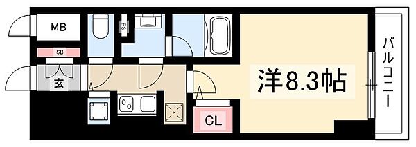 セイワパレス丸の内駅前 ｜愛知県名古屋市中区丸の内2丁目(賃貸マンション1K・7階・27.92㎡)の写真 その2