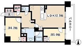 ポレスター　ザ・レジデンス  ｜ 愛知県名古屋市中区丸の内1丁目6-8（賃貸マンション2LDK・7階・57.60㎡） その2