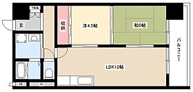 丸の内FORT  ｜ 愛知県名古屋市中区丸の内1丁目6-12（賃貸マンション2LDK・9階・52.70㎡） その2