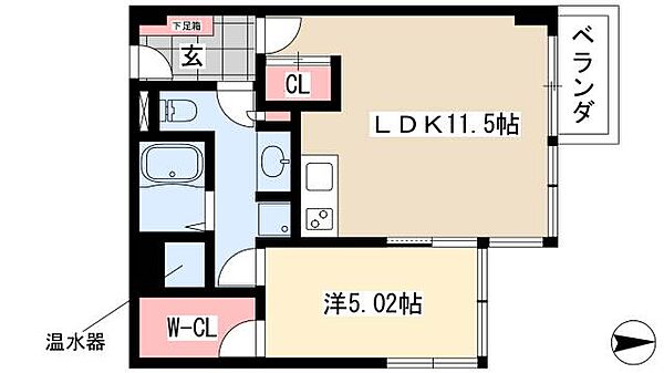 ミュプレ矢場町 ｜愛知県名古屋市中区大須3丁目(賃貸マンション1LDK・6階・45.80㎡)の写真 その2