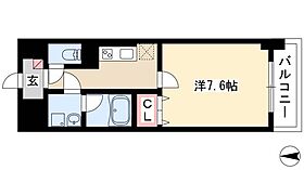 リベルティア  ｜ 愛知県名古屋市中川区尾頭橋4丁目15-13（賃貸マンション1K・4階・28.03㎡） その2