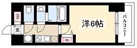 プレサンス名古屋菊井セルカ  ｜ 愛知県名古屋市西区菊井1丁目12-19（賃貸マンション1K・6階・21.09㎡） その2