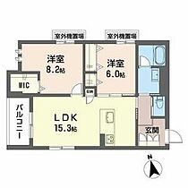 グリンデル葵  ｜ 愛知県名古屋市東区葵3丁目5番20号-2（賃貸マンション2LDK・3階・34.45㎡） その2