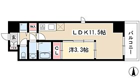 Aphrodite  ｜ 愛知県名古屋市東区相生町57（賃貸マンション1LDK・5階・38.34㎡） その2