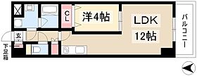 インセンス名駅  ｜ 愛知県名古屋市西区那古野2丁目23-12（賃貸マンション1LDK・9階・40.13㎡） その2