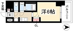 プレサンス東別院セレニス  ｜ 愛知県名古屋市中区平和1丁目2103（賃貸マンション1K・10階・21.83㎡） その2