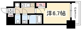 プレサンス新栄リベラ  ｜ 愛知県名古屋市中区新栄2丁目20-17（賃貸マンション1K・8階・23.37㎡） その2