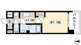 プレサンスジェネ栄  ｜ 愛知県名古屋市中区栄5丁目11-35（賃貸マンション1K・5階・24.94㎡） その2