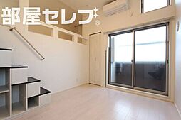 ハーモニーテラス十番IV 2階1Kのリビング/ダイニング